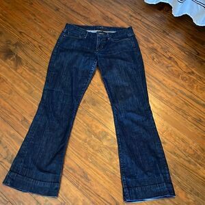 Awesome Joe’s jeans Rocker size 31. duct tape hemmed to make them 42 long
